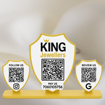 Unique Jewellery QR Stands for Modern Businesses