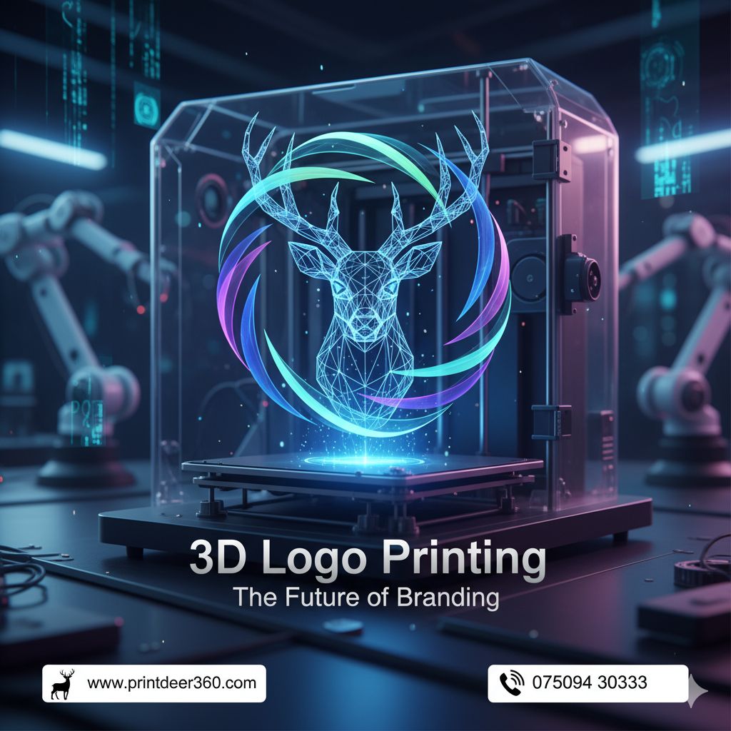 3D Logo Printing – The Future of Branding