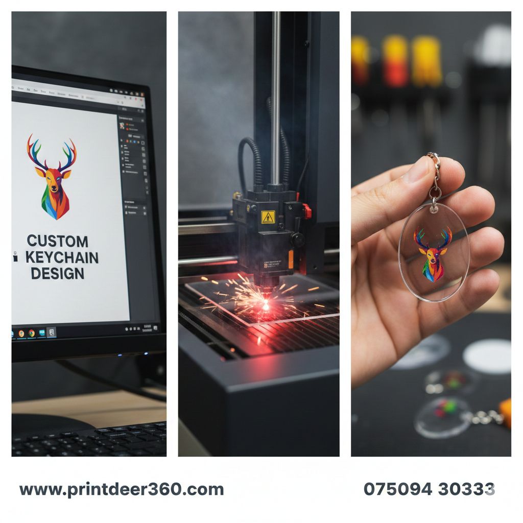 Behind the Scenes: How Custom Keychains Are Made | Print Deer