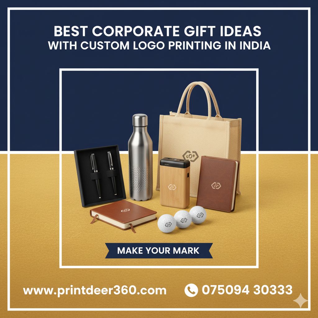 Best Corporate Gift Ideas with Custom Logo Printing in India | Print Deer