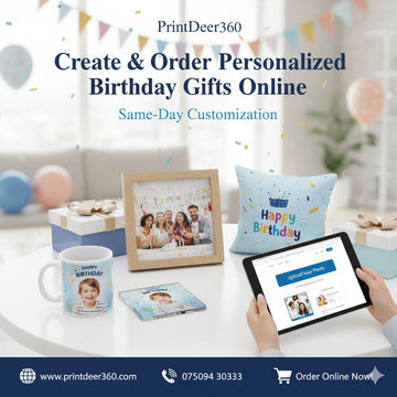 Create & Order Personalized Birthday Gifts Online – Same-Day Customization