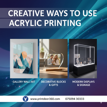 Creative Ways to Use Acrylic Printing | Print Deer India
