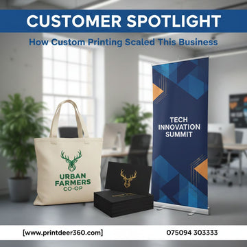 Customer Spotlight: How Custom Printing Helped Their Business or Event | Print Deer