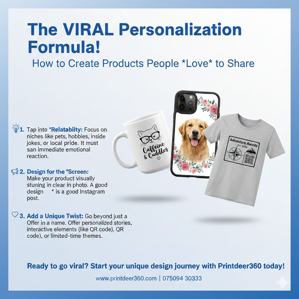 How to Create Viral Personalized Products – Step-by-Step Guide | Print