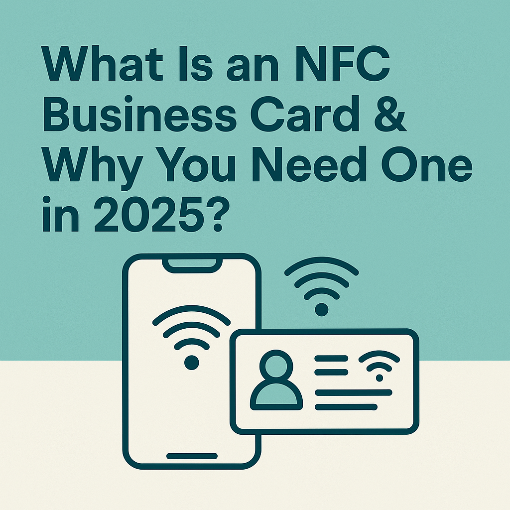 What Is an NFC Business Card & Why You Need One in 2025?