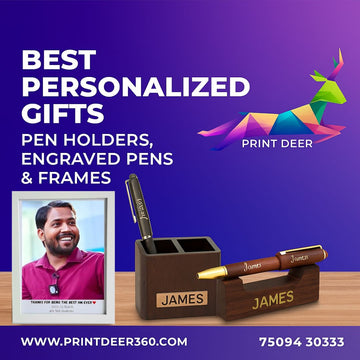 Best Personalized Gifts: Pen Holders, Engraved Pens & Frames