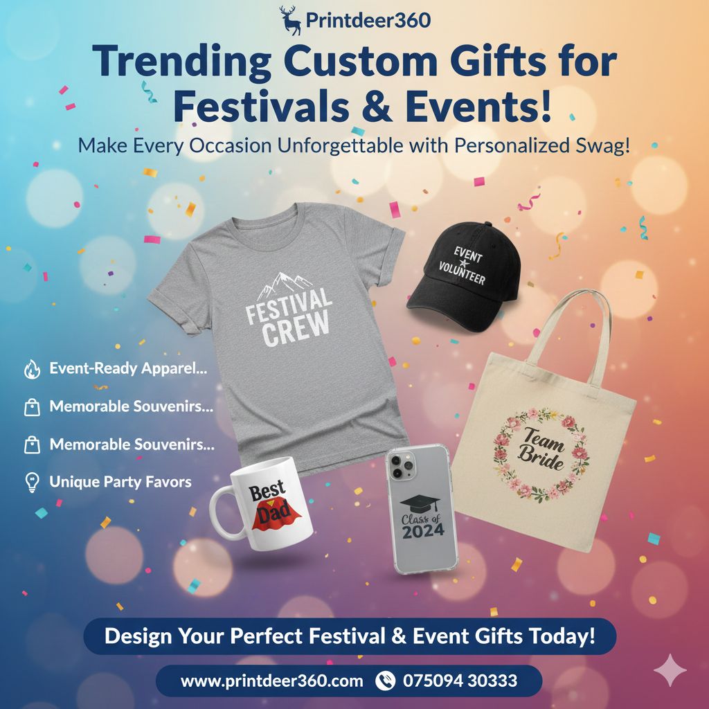Trending Custom Gifts for Festivals & Events