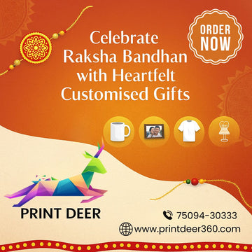 Celebrate Raksha Bandhan with Heartfelt Customised Gifts
