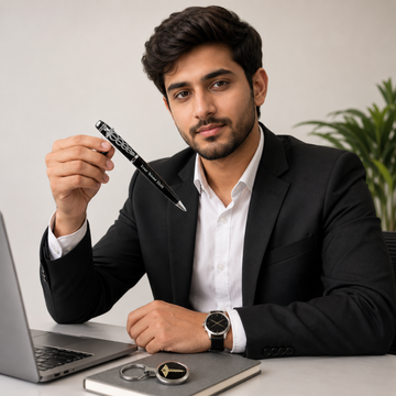 2 in 1 customized  Doctor Pen & Keychain Set