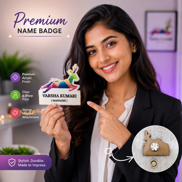 Customized Magnetic Badge