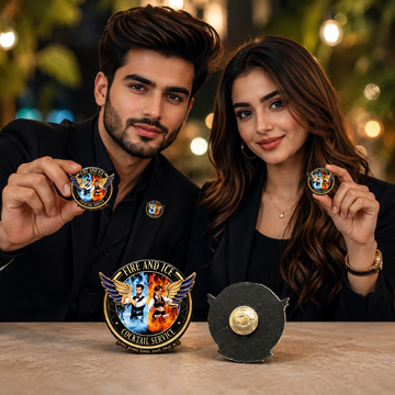 Sublimation Magnetic Badges