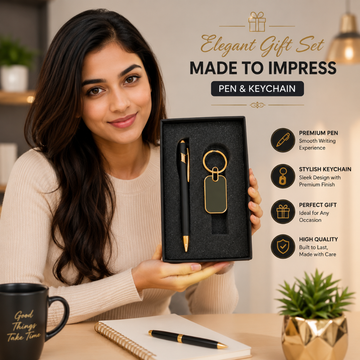 2 In 1 Pen & Keychain Gift Set | Best for Corporate Gifting