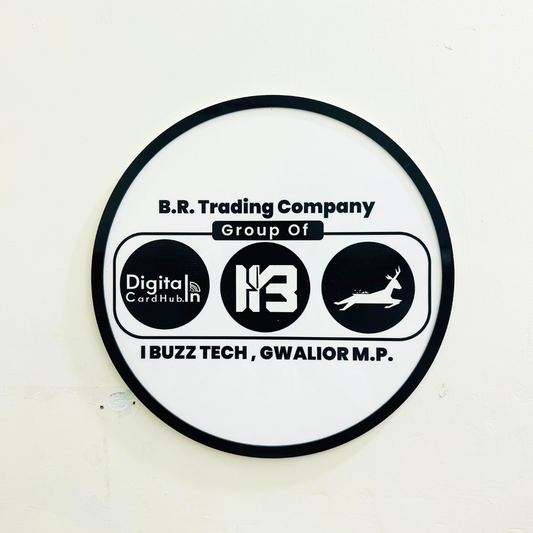 3D ACRYLIC LOGO WALL SIGN | FULLY CUSTOMIZED WALL SIGN