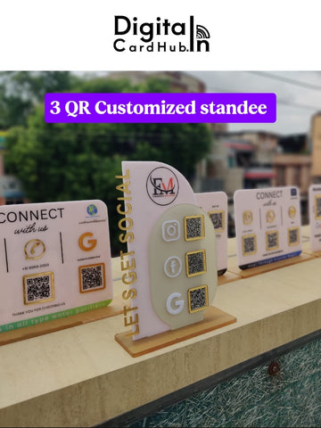 Premium Display Stand ( Multi Qr stand )