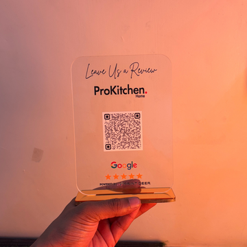 SINGLE QR STANDEE |Tap And Scan
