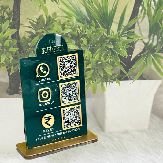 2QR | LOGO CUT-OUT CUSTOM STANDEE