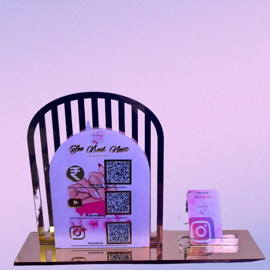 Premium Custom Stand With NFC KeyChain card Holder