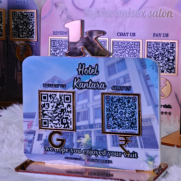 PREMIUM CUSTOMIZED QR STANDEE