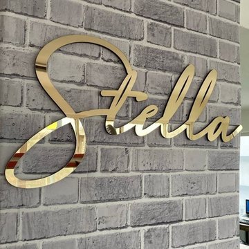 Custom Acrylic Name Sign | PRINTDEER GWALIOR 360