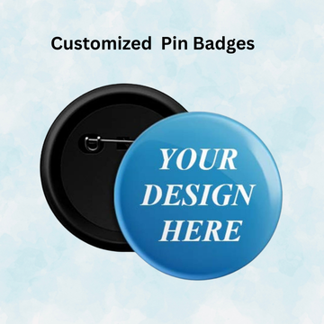 Customized  Pin Badges print deer Gwalior 360
