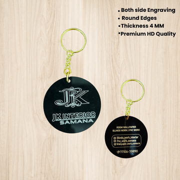 Engraved Key Chains | Premium HD Quality|  customized acrylic key chains