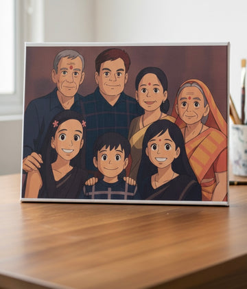 Canvas Frame | Digital UV Printed | 12x16 inches