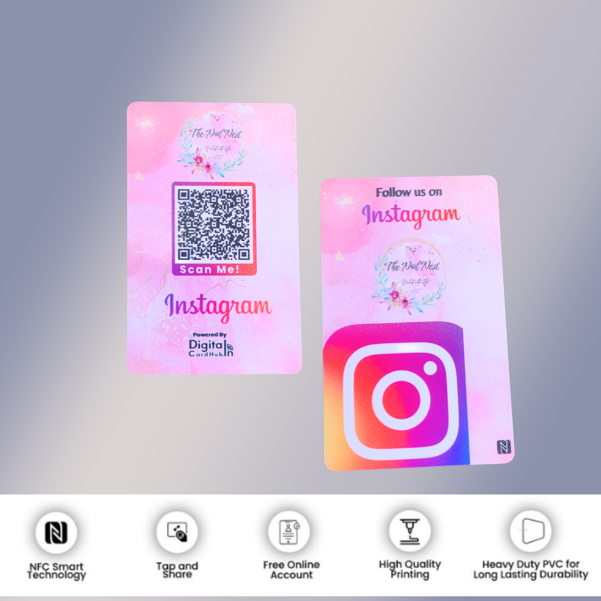 NFC SOCIAL MEDIA CARD