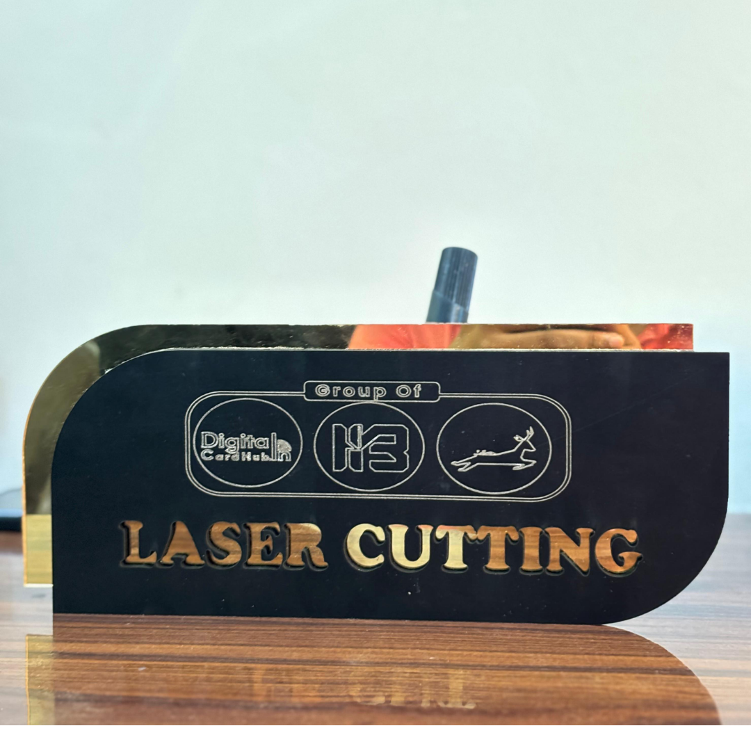 CUSTOMIZED NAME PLATE | MDF + ACRYLIC MATERIAL |