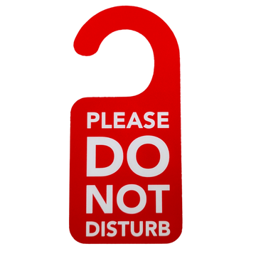 PLEASE DO NOT DISTURB 3D SIGN BOARD |