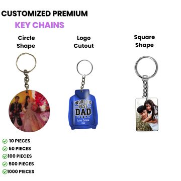 CUSTOMIZED PREMIUM KEY CHAINS | PRINTDEER GWALIOR 360