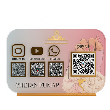 4 QR PREMIUM QR STANDEE