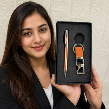 2 in 1 Customized Pen & Keychain combo