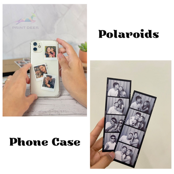 Printing Phone Case  Polaroids Print Deer Modern 360 Printing in Gwalior