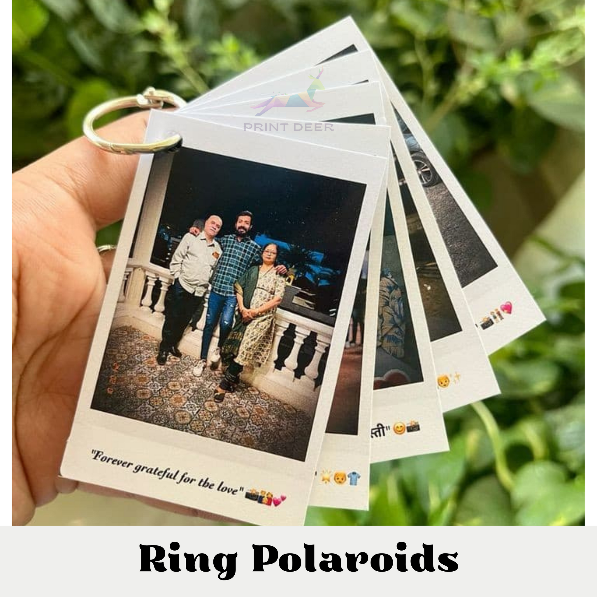 Printing Ring Polaroids Print Deer Modern 360 Printing in Gwalior