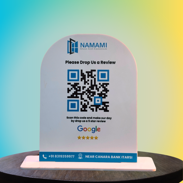 Qr & NFC | Premium Display Standee by DCH