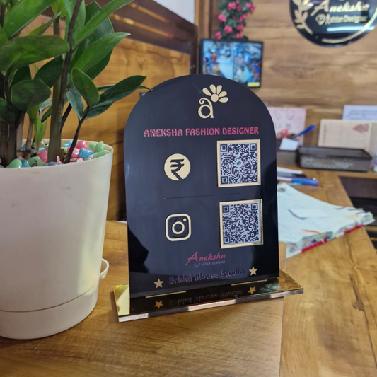 Qr & NFC | Premium Display Standee by DCH