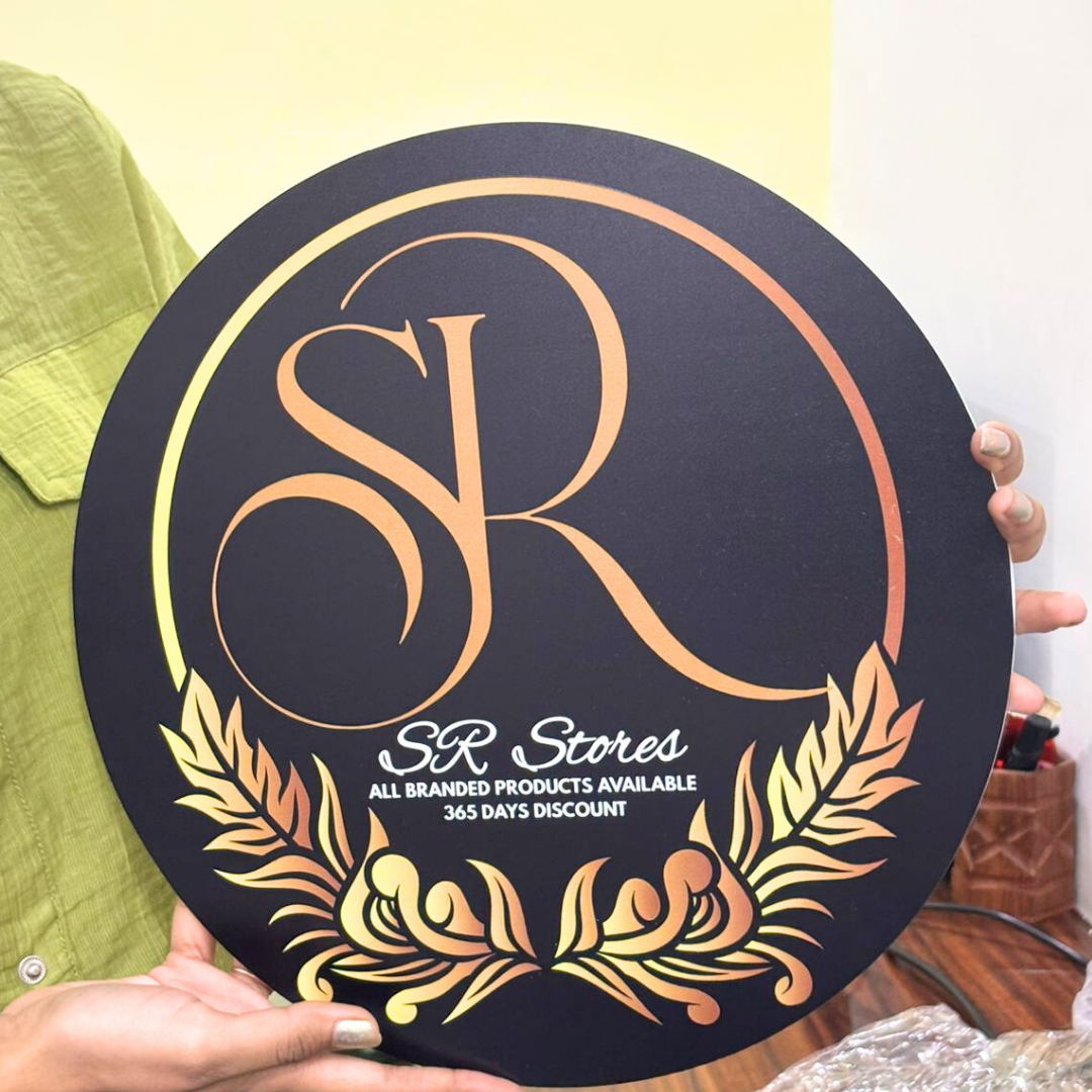 UV PRINTED 3D Acrylic Customized  Wall Sign