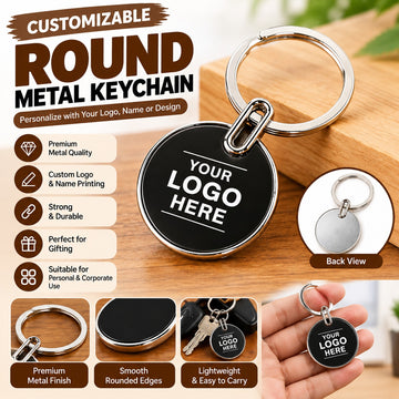 Classic Metal Keychains | Best for Corporate Gifting