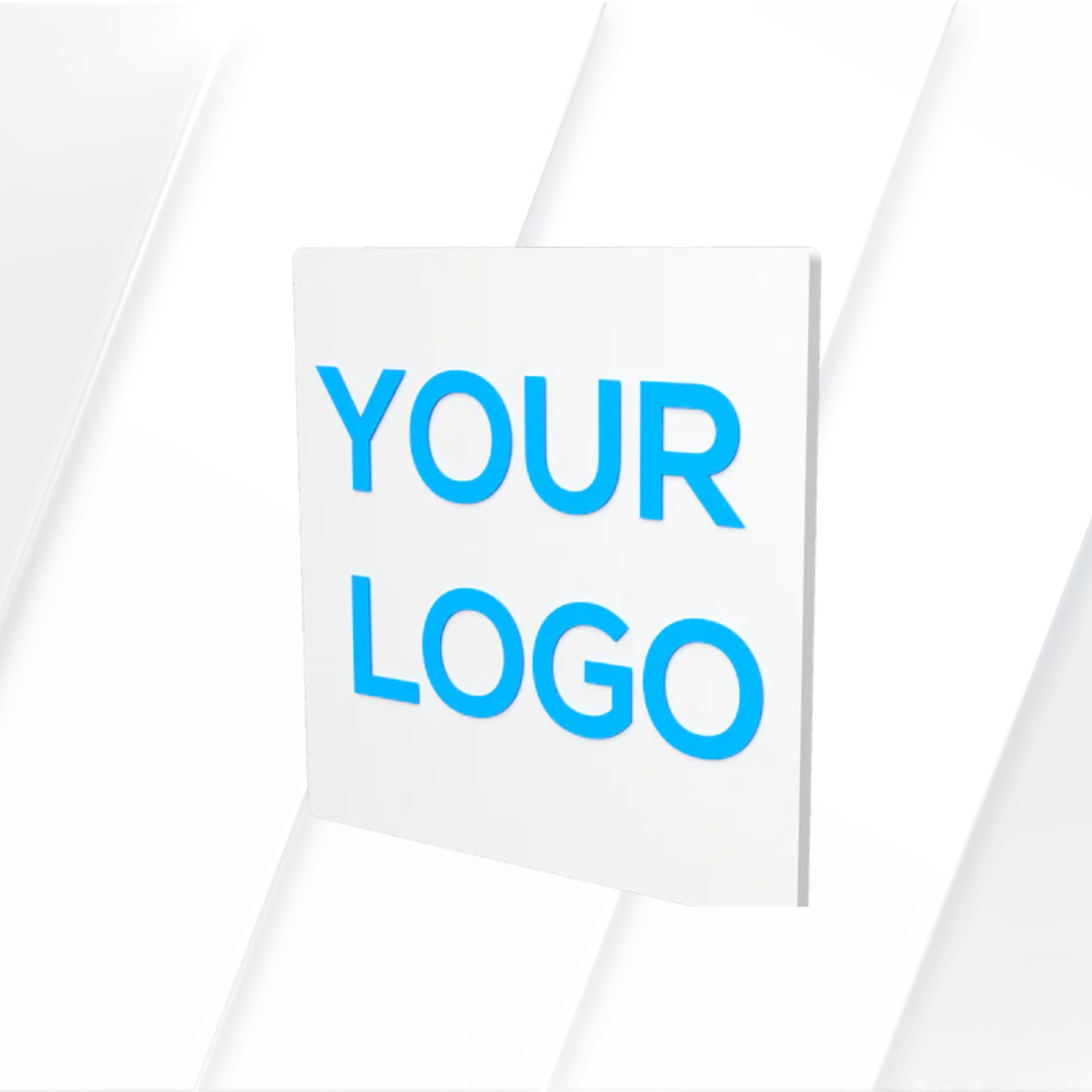 Premium Custom Acrylic Logo | size-10" x 5" | 12" x 6" | 16" x 12''|  24'' x 16''|  12'' x 12''| PRINTDEER Gwalior 360