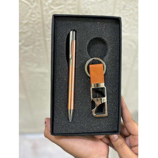 2 in 1 Customized Pen & Keychain combo