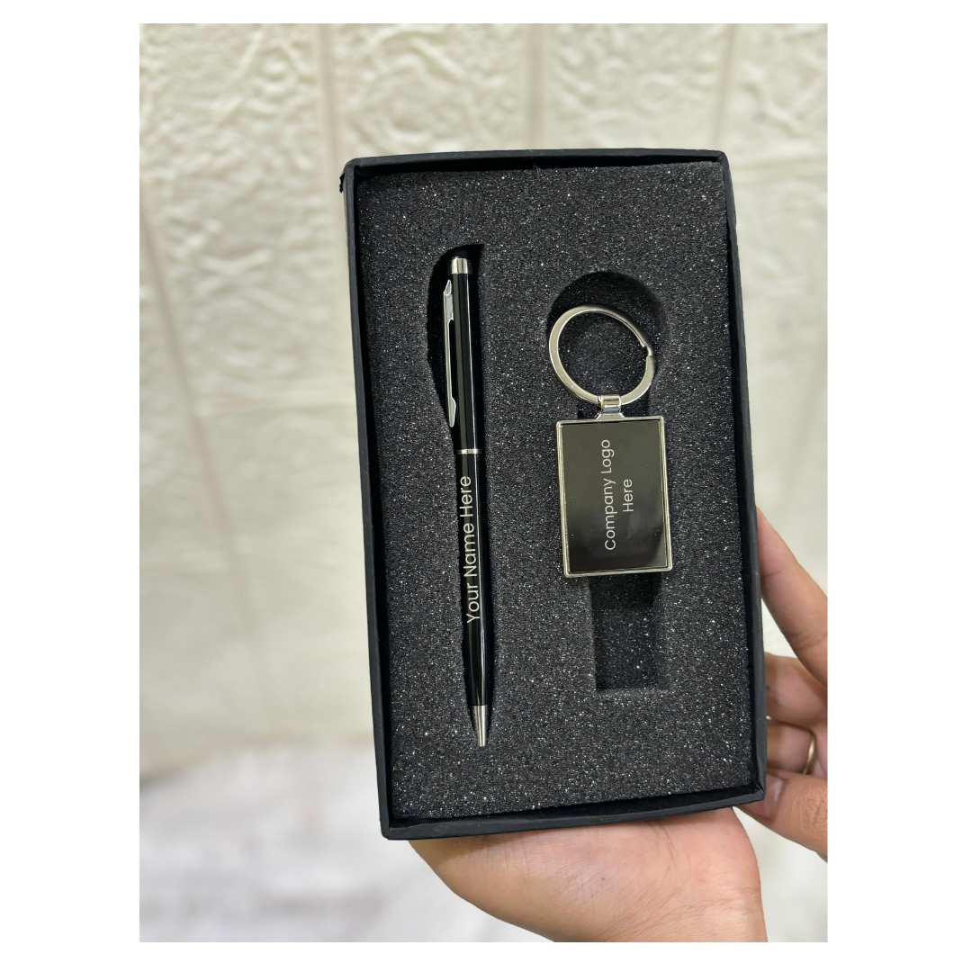 2 In 1 Pen & Keychain Gift Set | Best for Corporate Gifting