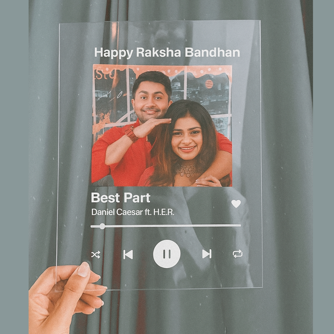 CUSTOMISED PHOTO FRAME | RASKHA BANDHAN SPECIAL