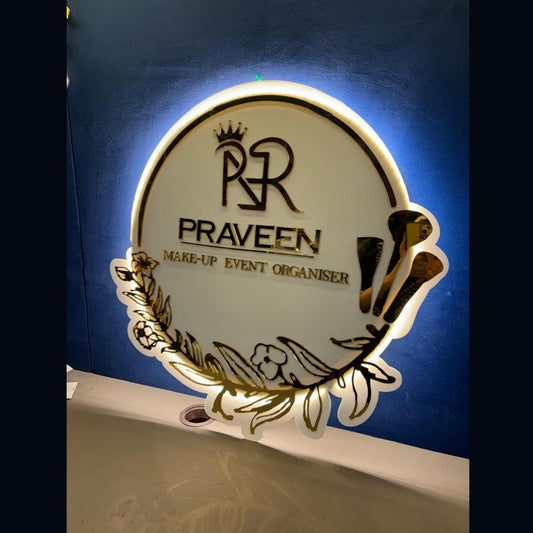 Customized 3D logo Sign Board
